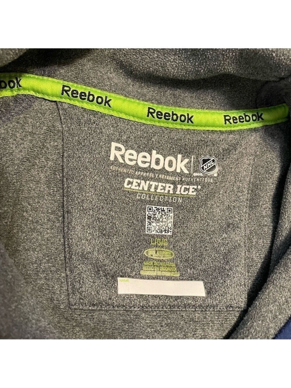 Reebok Oilers Large Sweater - Picture 3 of 5